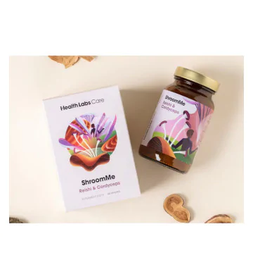 Suplement diety ShroomMe Reishi & Cordyceps 45 g - Health Labs Care 3