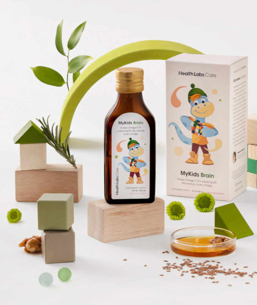 MyKids Brain dietary supplement 100 ml view.