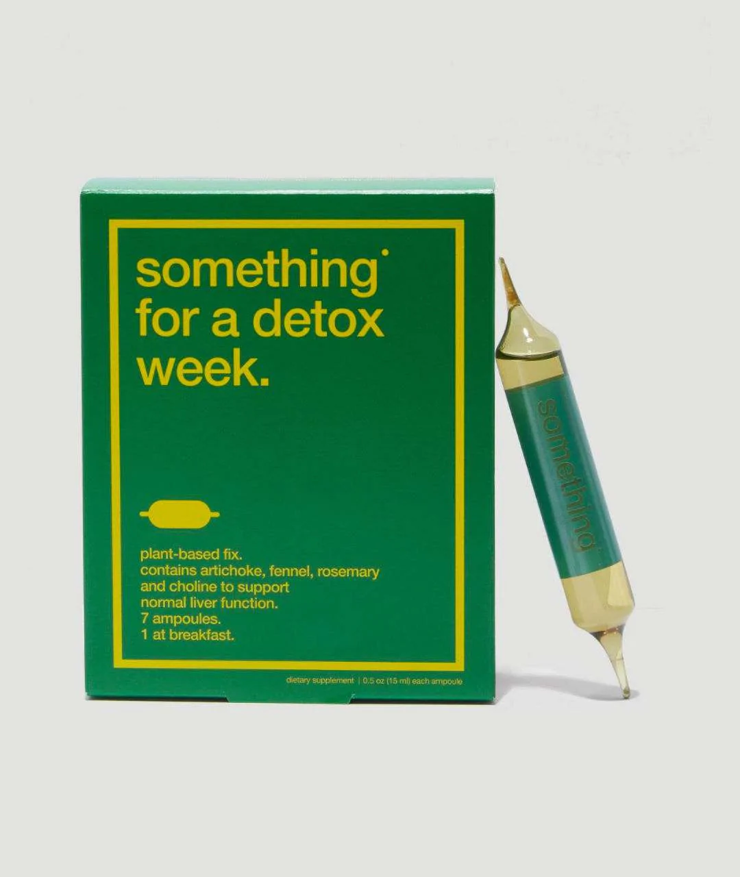 Something For A Detox week - Something For A Detox week 7 ampoules ampoule pack