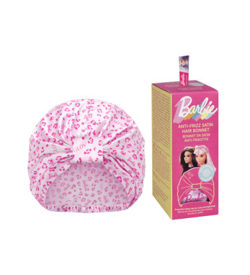 Satin Bonnet - Satynowy czepek chroniący kręcone i stylizowane włosy, Barbie™