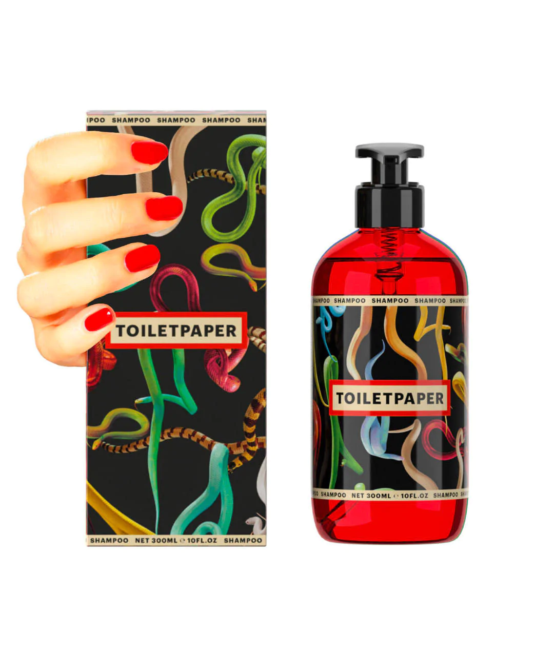 TOILETPAPER SHAMPOO 300ml pack.