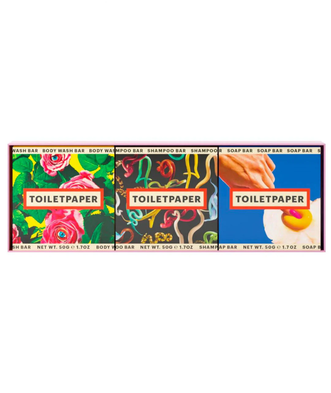 TOILETPAPER SOLID COSMETICS KIT pack.
