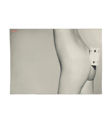 Plażowe pareo "TWO OF SPADES" 100x150cm - Toiletpaper Beauty