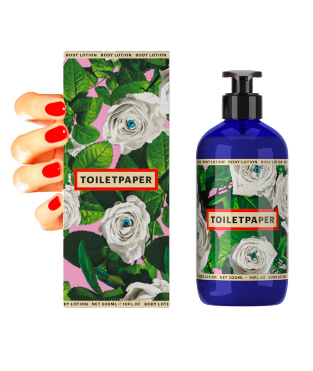 TOILETPAPER BODY LOTION 300ml  opakowanie - wizualizacja