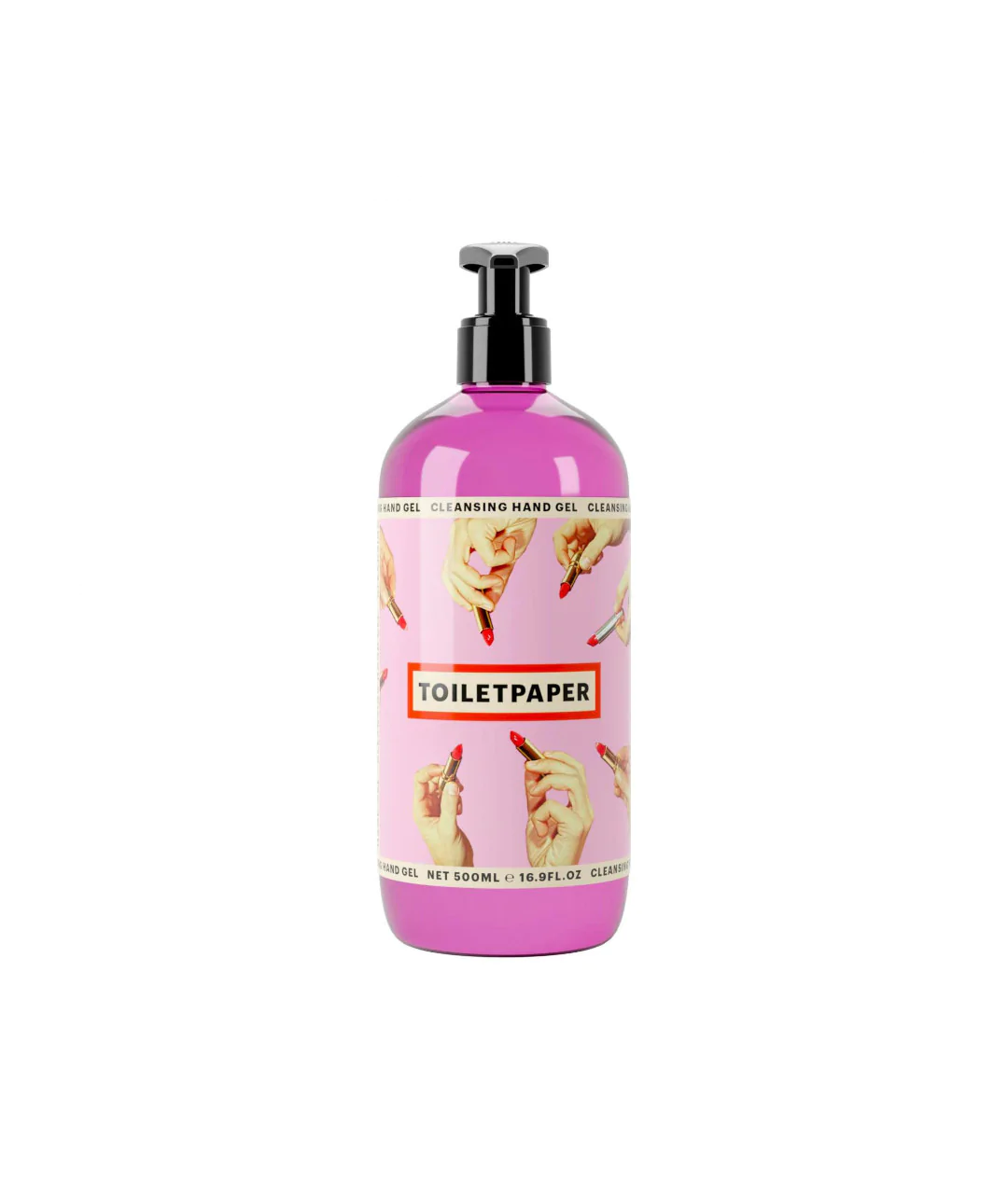 TOILETPAPER CLEANSING HAND GEL 500ml package - visualization TOILETPAPER CLEANSING HAND GEL 500ml package - visualization