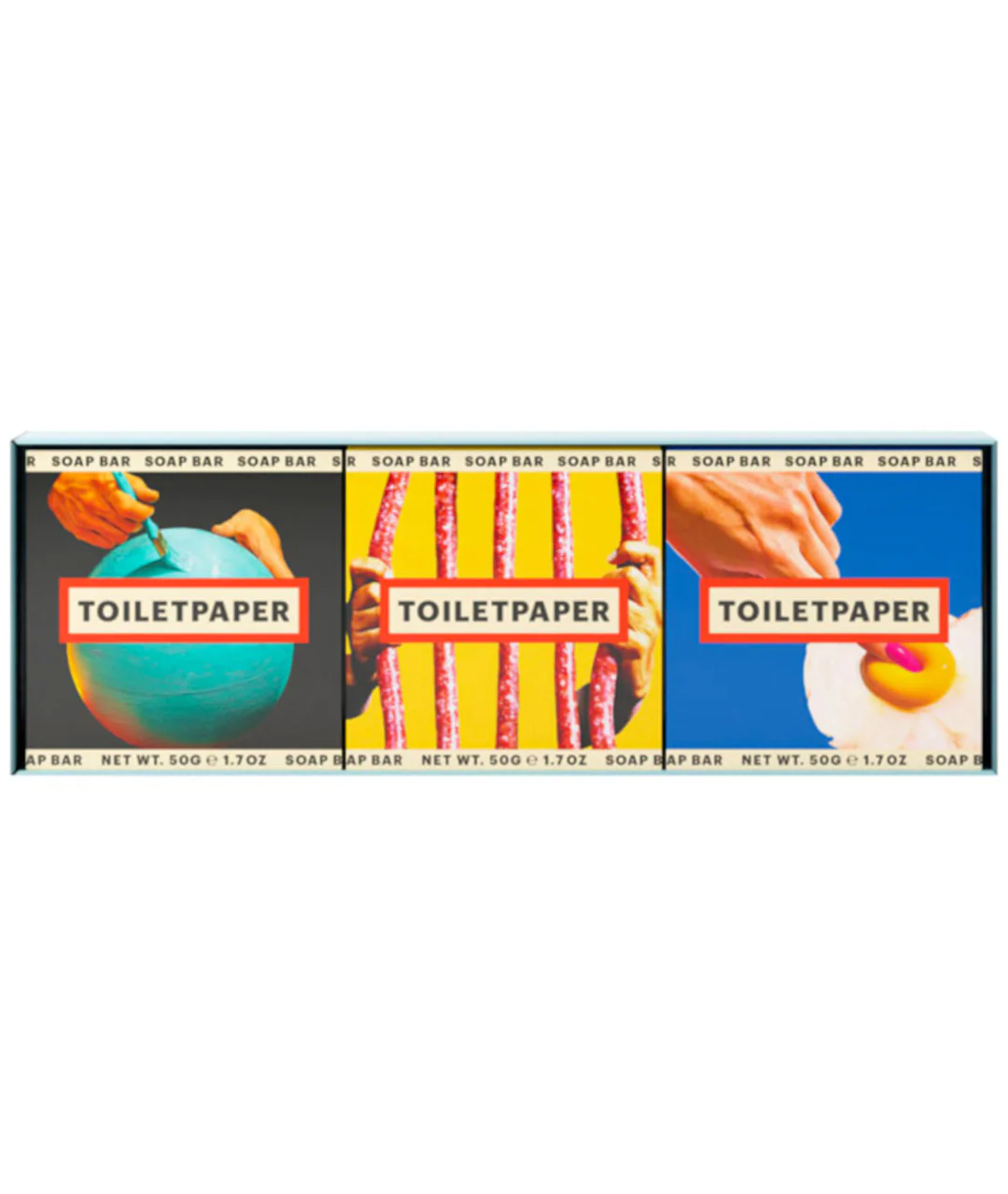 TOILETPAPER BAR SOAP KIT packaging - visualization TOILETPAPER BAR SOAP KIT packaging - visualization
