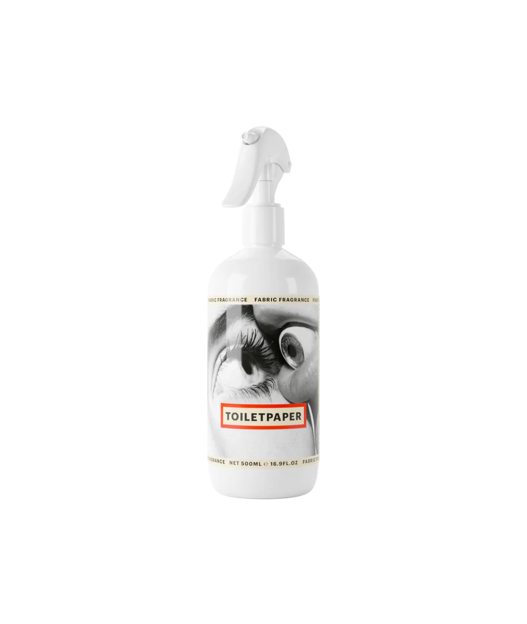 TOILETPAPER FABRIC FRAGRANCE 500ml packaging from afar.