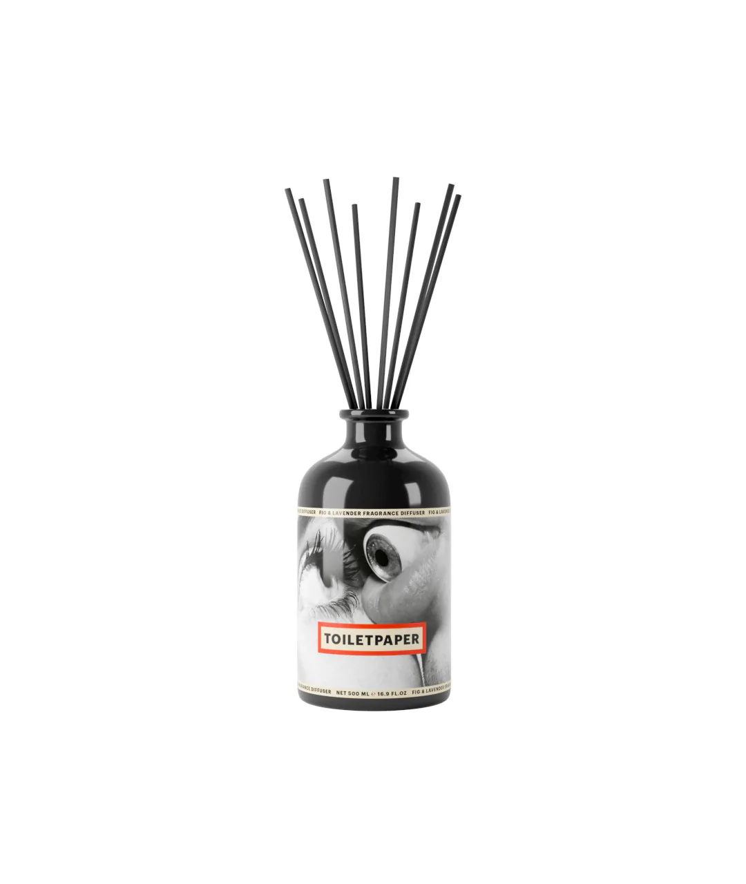 TOILETPAPER FRAGRANCE DIFFUSER 500ml "EYE & MOUTH" (Fig & Lanvender) packaging - visualization TOILETPAPER FRAGRANCE DIFFUSER 500ml "EYE & MOUTH" (Fig & Lanvender) packaging - visualization