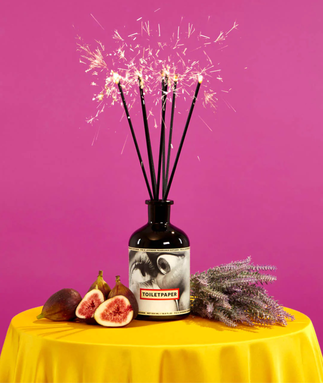 TOILETPAPER FRAGRANCE DIFFUSER 500ml "EYE & MOUTH" (Fig & Lanvender) pack