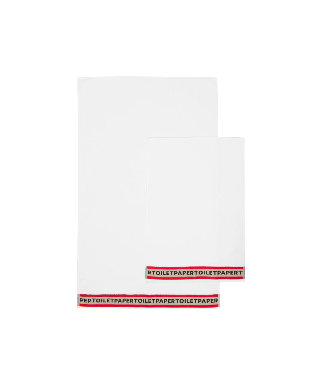 TOILETPAPER BATH SET (TOWEL + GUEST) TOILETPAPER BATH SET (TOWEL + GUEST)