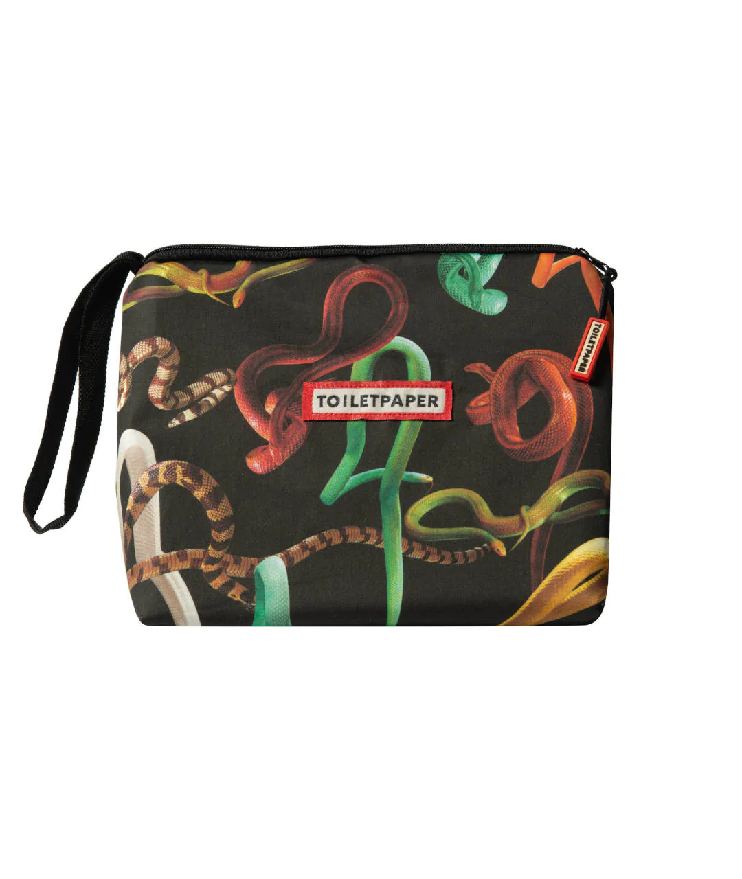 TOILETPAPER BEAUTY CASE "SNAKES/BLACK"