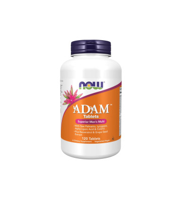 ADAM™ - Multiwitamina dla mężczyzn - tabletki 120 szt. - NOW Foods 1