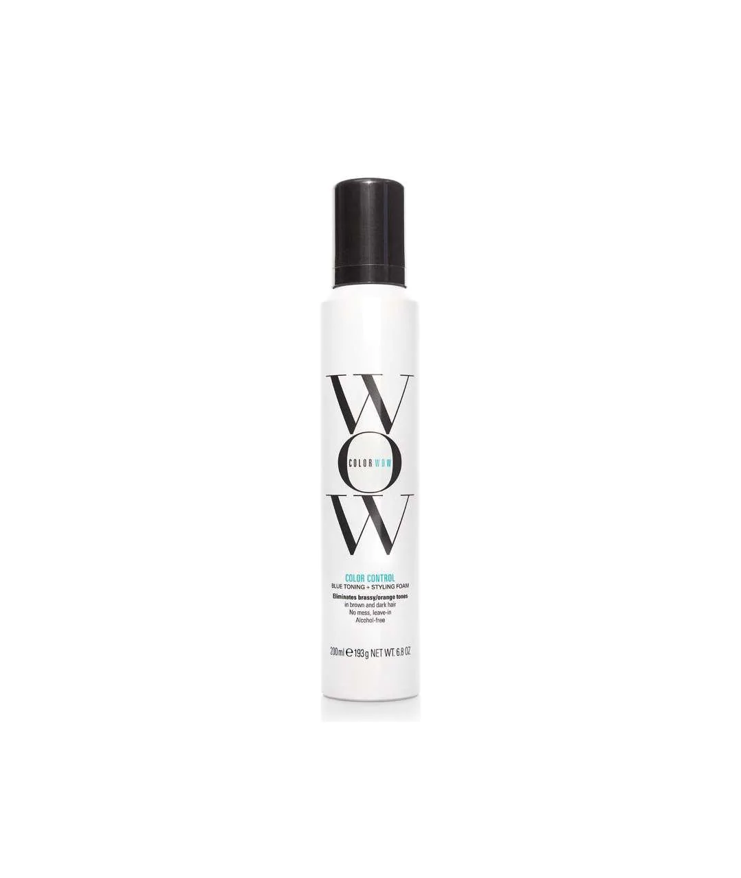Pianka stylizująca i kontrolująca kolor do ciemnych włosów 200ml