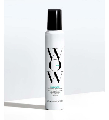 Styling and color controlling mousse for dark hair 200ml - Color WOW 3
