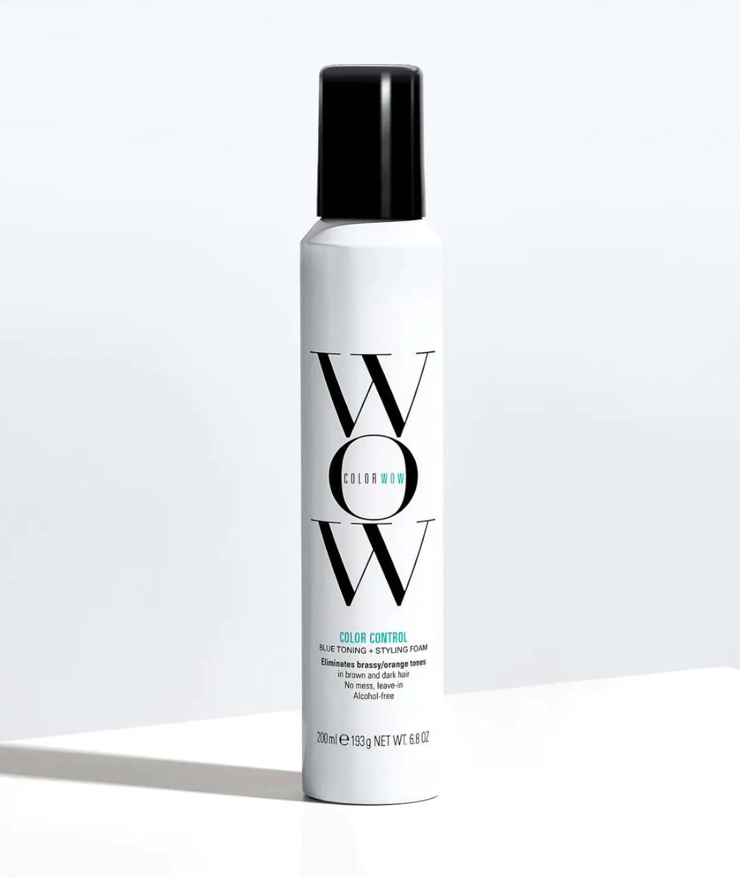 Pianka stylizująca i kontrolująca kolor do ciemnych włosów 200ml widok