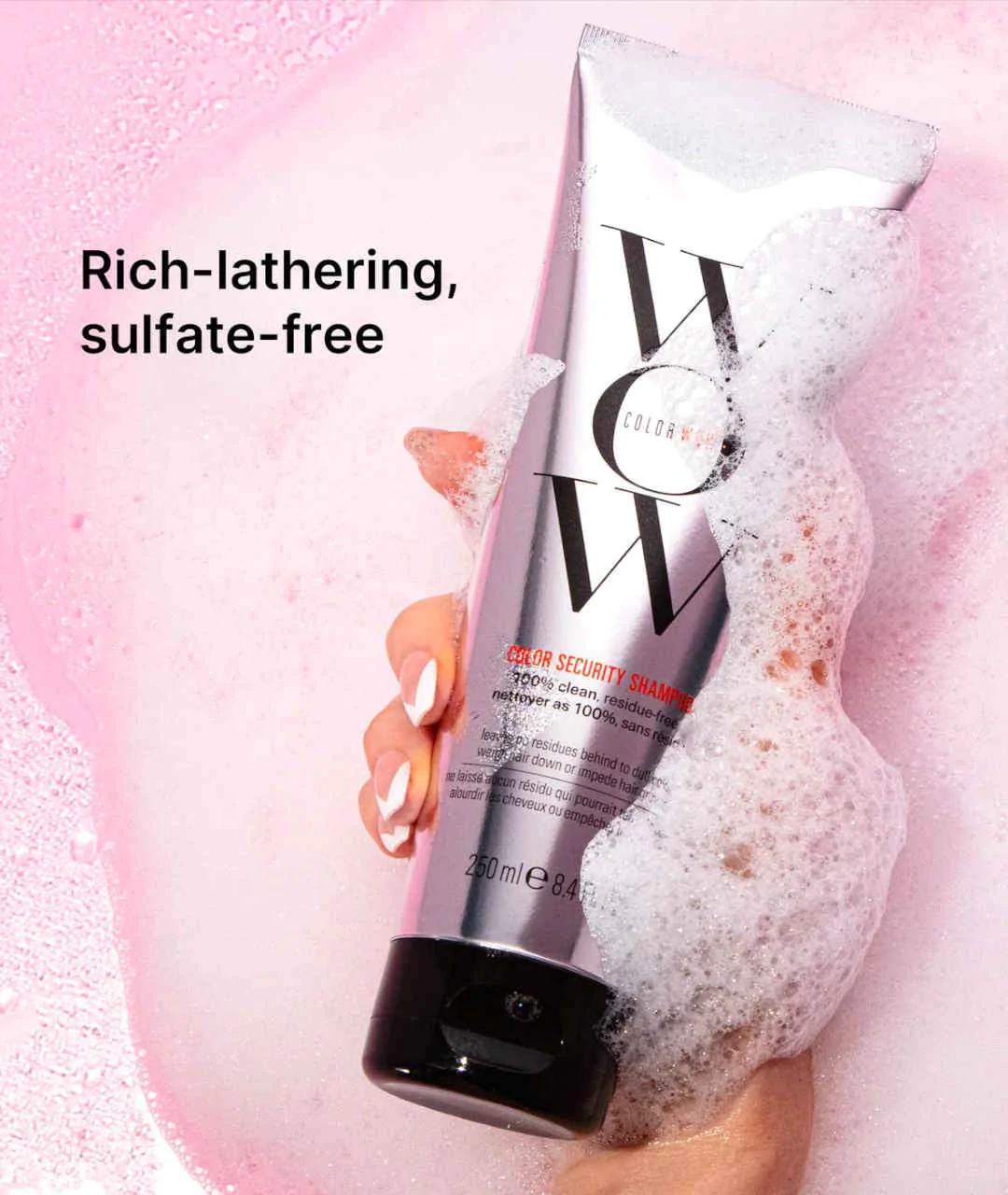 Color protecting shampoo 250ml arranged