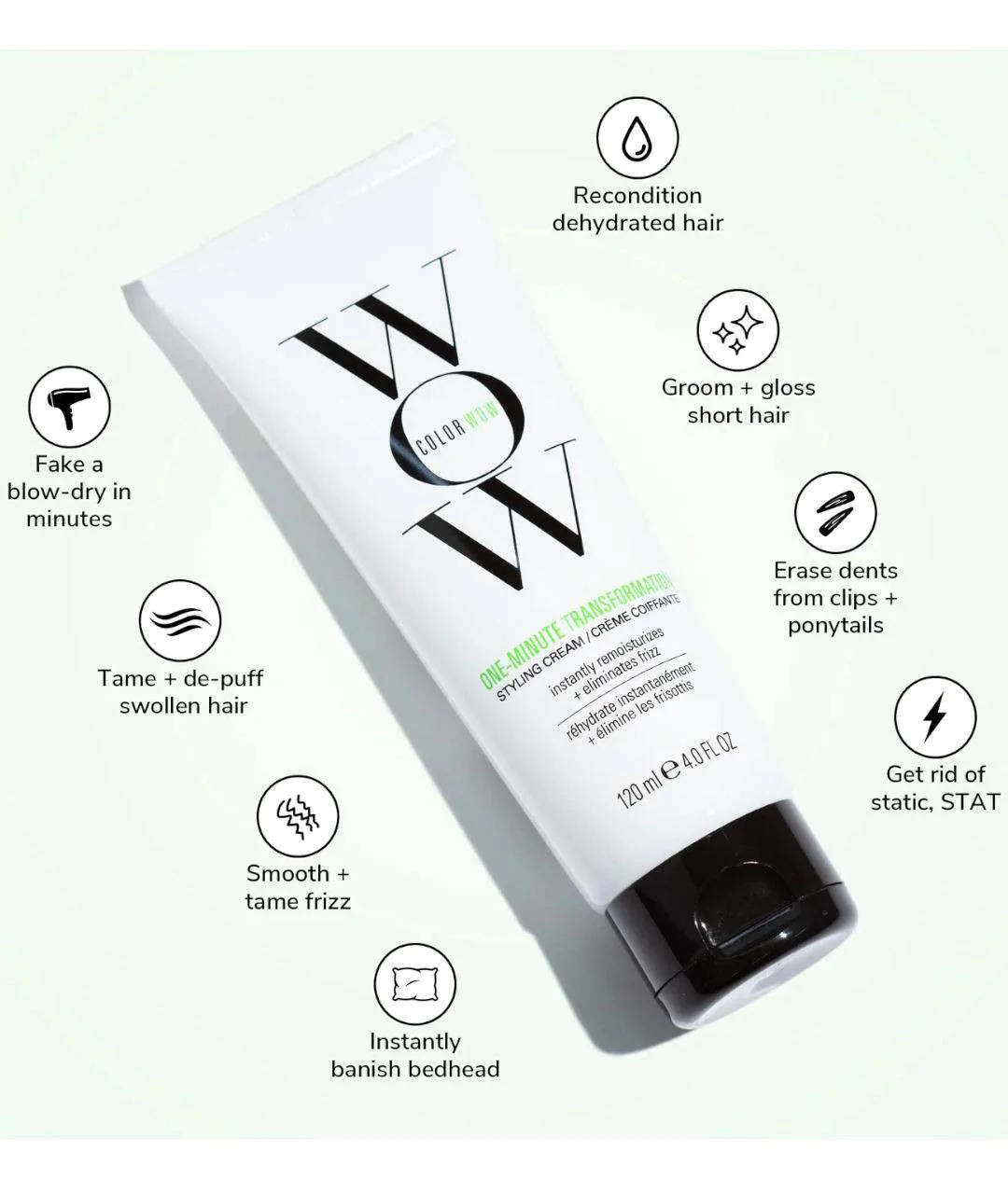 Smoothing cream 120ml properties