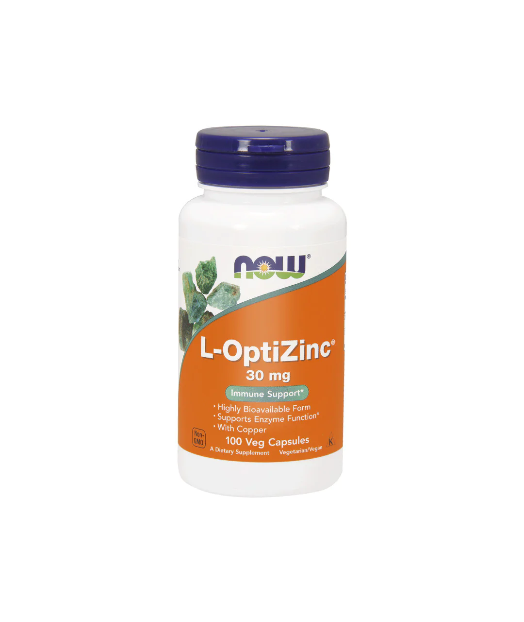 ZINC 30 mg L-OptiZinc with copper 100pcs