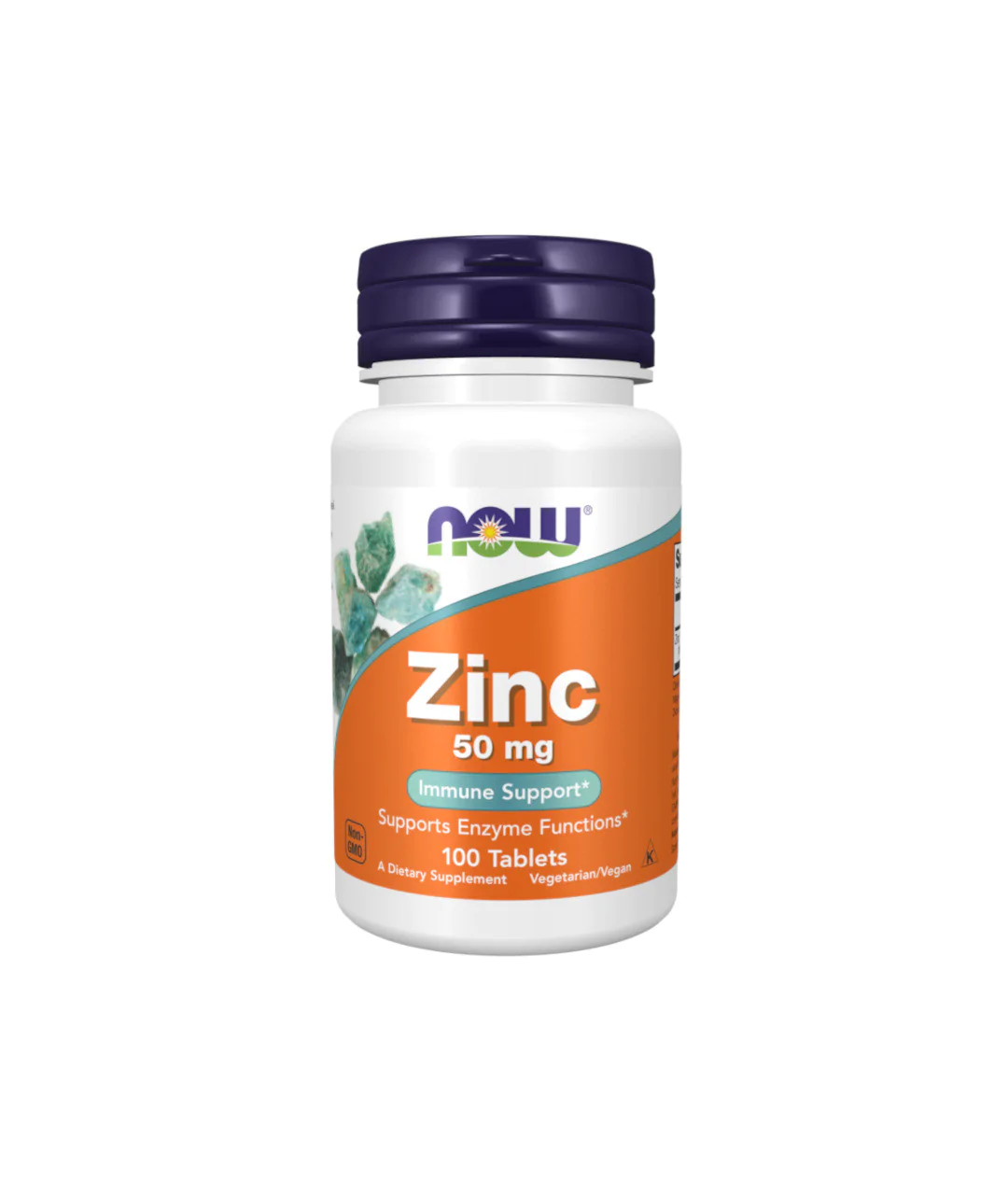 Zinc 50 mg (Zinc gluconate).