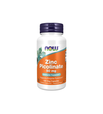 Zinc 50 mg (Zinc Picolinate). 120 - NOW Foods