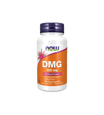 DMG 125 mg 100 szt. - NOW Foods