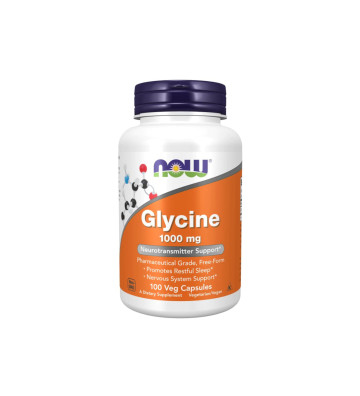 Glycine 1000 mg 100 pcs. - NOW Foods 1