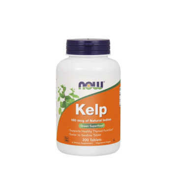 Kelp - Iodine 150 µg 200 pcs. - NOW Foods 1