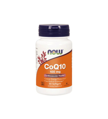 Koenzym Q10 100 mg 50 szt. - NOW Foods 1