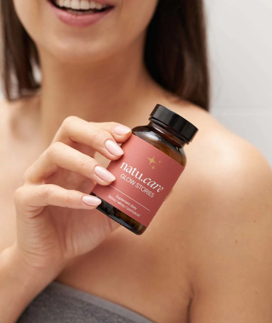 GLOW STORIES - Dietary supplement for strengthening skin, hair, nails 60 capsules package view