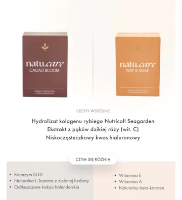 Kolagen Rise&Shine o smaku mango - marakuja 30 saszetek x 5000mg cechy