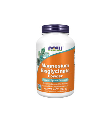 Magnesium (Magnesium Diglycinate) - powder 227g - NOW Foods