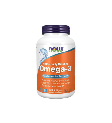 Omega-3 1000 mg 200 szt. - NOW Foods 1