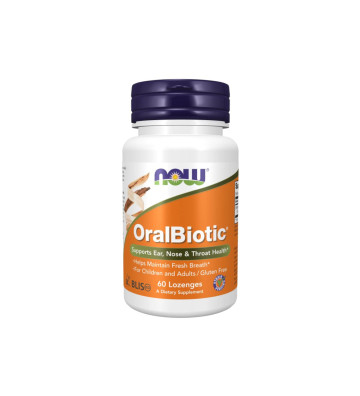 OralBiotic® 60 pcs. - NOW Foods
