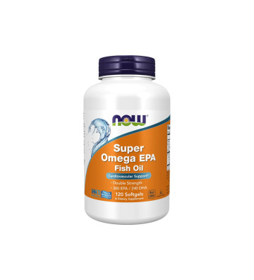 Super Omega EPA 360 mg DHA 240 mg 120 szt. - NOW Foods 1
