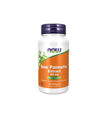 Sabal Palm fruit extract 160 mg (Saw Palmetto) 120 pcs. - NOW Foods