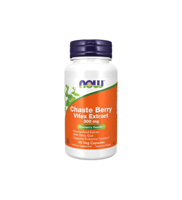 Immaculata extract 300 mg (Chaste Berry Vitex) 90 pcs. - NOW Foods
