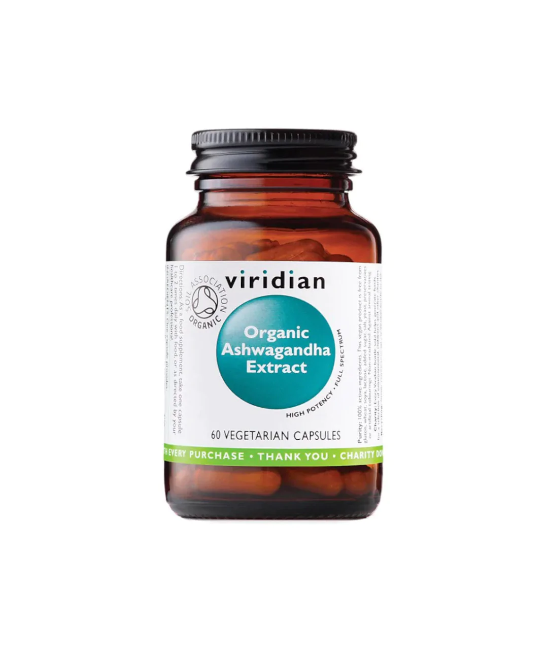 Organic Ashwagandha 60 pcs. Organic Ashwagandha 60 pcs.