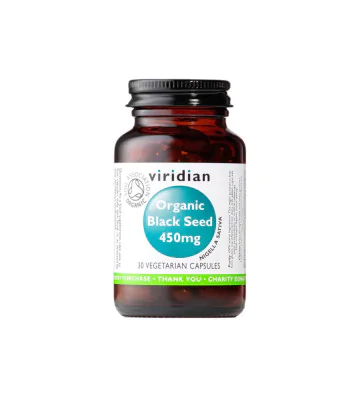 Ekologiczna Czarnuszka 450 mg 30 szt. - Viridian 1