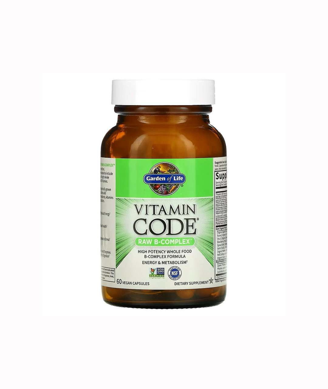 Vitamin Code Raw 60 kapsułek wegańskich Garden of Life