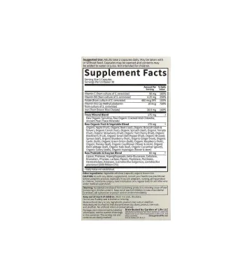 Vitamin Code Healthy Blood - 60 kapsułek wegańskich - Garden of Life 3