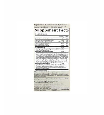 Vitamin Code Healthy Blood - 60 vegan capsules. - Garden of Life 3