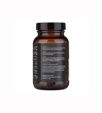 Suplement diety Cordyceps Extract Organic, 400 mg - 60 kapsułek wegetariańskich bok