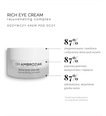 Rich Eye Cream Odżywczy krem pod oczy 15ml - Dr Ambroziak 3