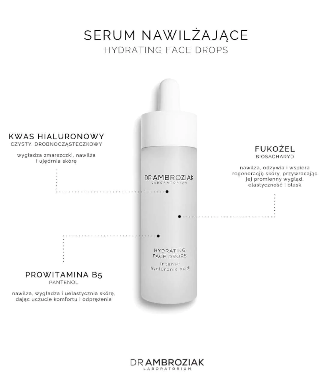 Hydrating Face Drops Hydrating Serum 30ml ingredients