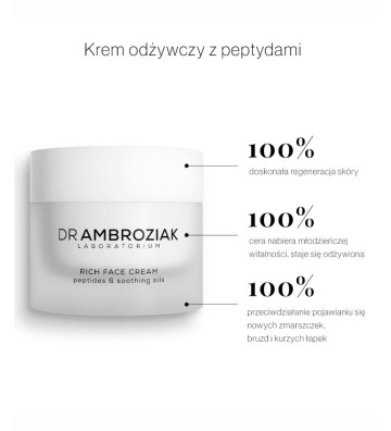 Rich Face Cream Odżywczy krem do twarzy 50ml - Dr Ambroziak 3