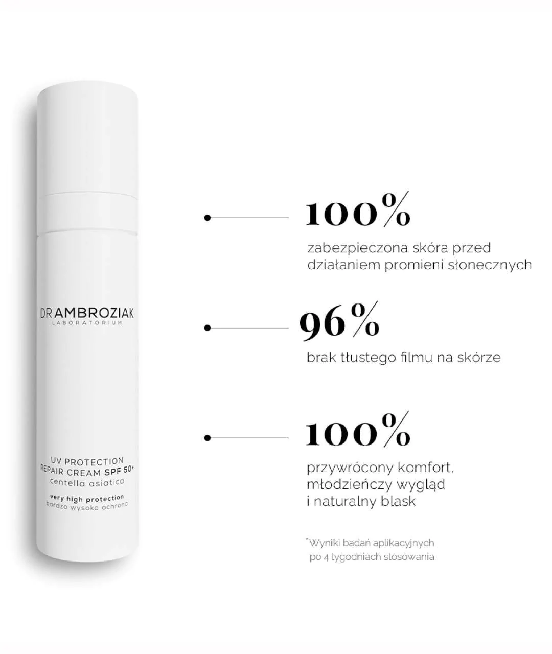 Repair Cream SPF50+ Regenerating Protection Cream 50ml properties