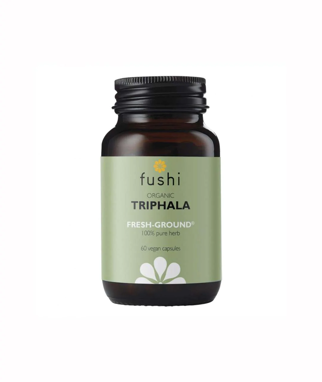 Organic Triphala Capsules, freshly ground 60 capsules