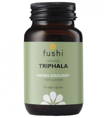 Organic Triphala Capsules, freshly ground 60 capsules - Fushi 2