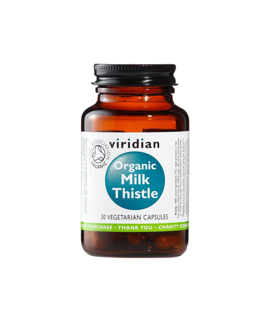 Organic Spotted Thistle 30 pcs.