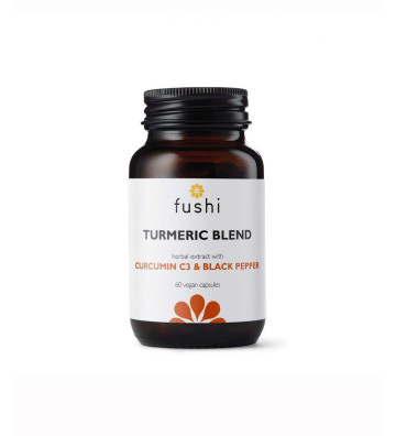 Turmeric C3 and Bioperine Extract (500 mg high potency) 60 capsules - Fushi